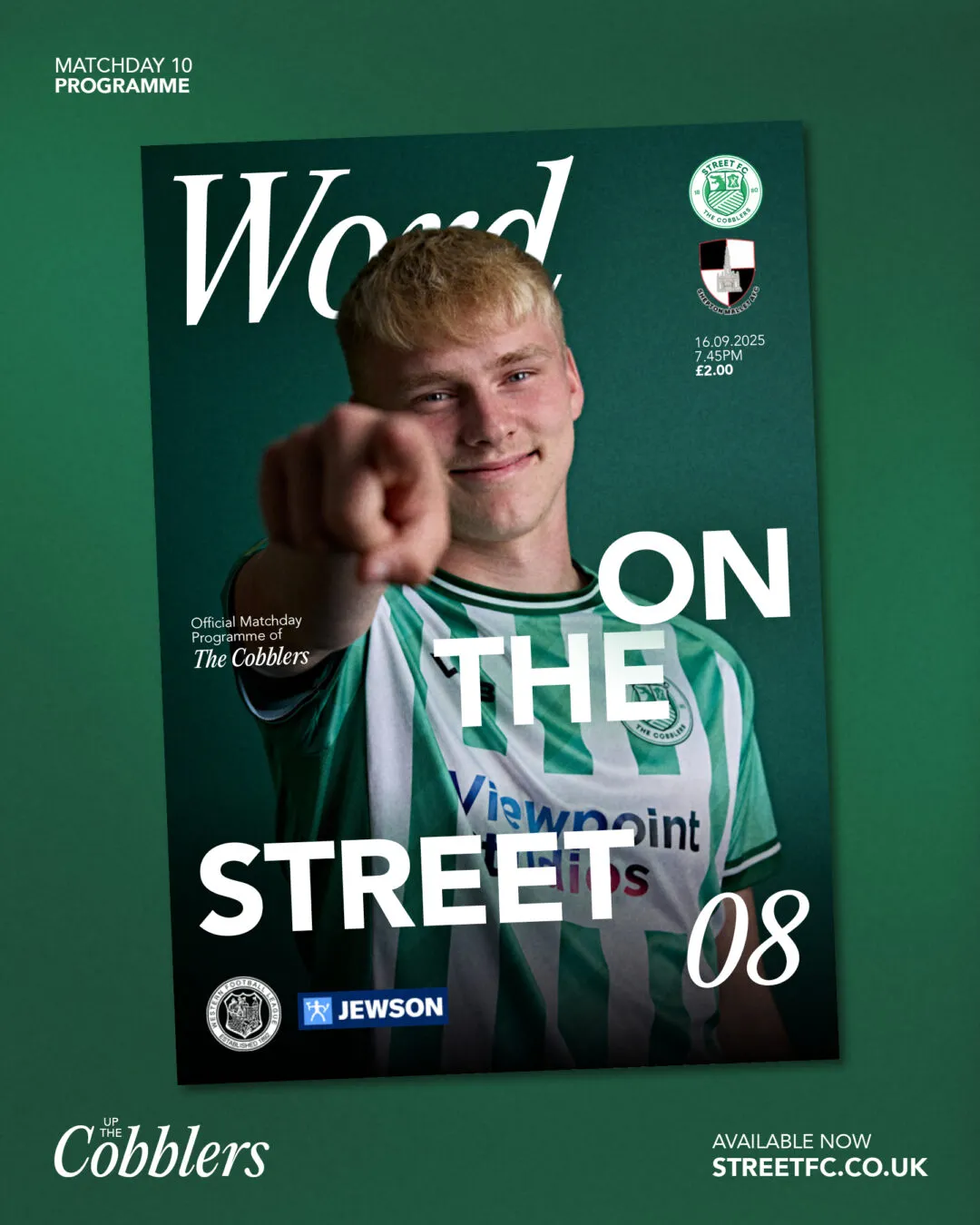 Matchday 10_Shepton Mallet_Programme Matchday 10_Shepton Mallet_Programme